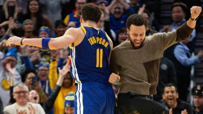 Warriors steph curry says klay thompson mavs trade still hasnt really sunk in