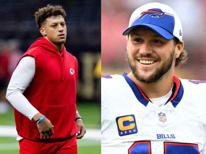 Patrick mahomes compares josh allen rivalry to tom brady vs peyton manning matchups
