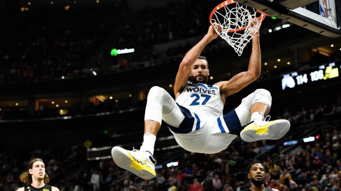 Rudy gobert shades jazz never been on a team like wolves that cares about each other