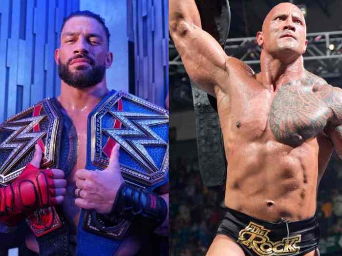 Roman reigns vs the rock is wwes ticket to the greatest wrestlemania ever
