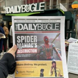 Daily bugle papers spider man ps4