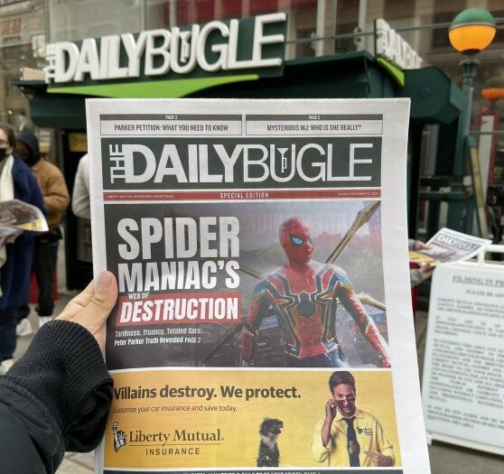 Daily bugle papers spider man ps4