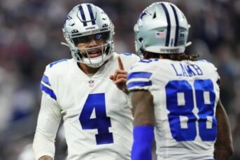 Nfl rumors all quiet on dak prescott ceedee lamb cowboys contract extension talks
