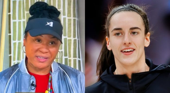 VIDEO: Dawn Staley Shockingly Admits She Should Have Picked Caitlin ... Dawn staley caitlin clark winning national title would seal the deal as wcbb goat