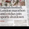 Breaking news related to sports