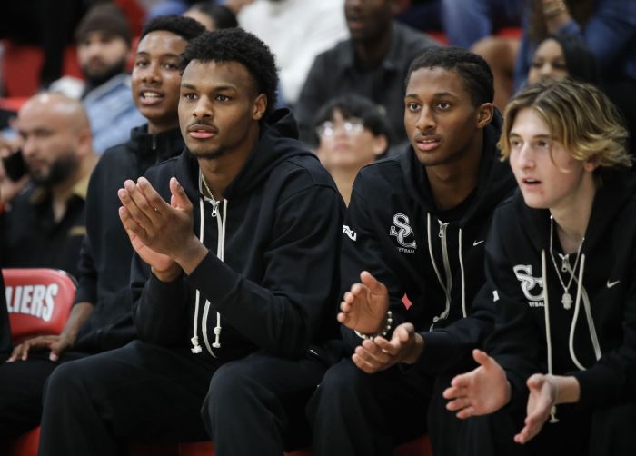 Espn bronny james legitimized himself as nba draft prospect 54th in new rankings