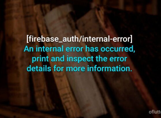 Internal occurred solve