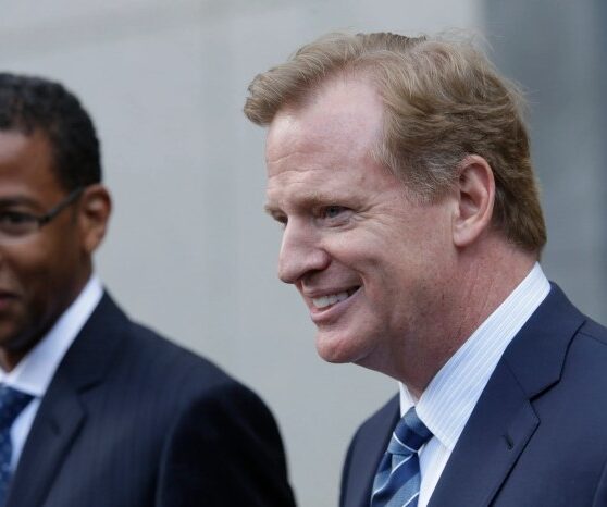 Nfls roger goodell tom bradys purchase of stake in raiders making progress