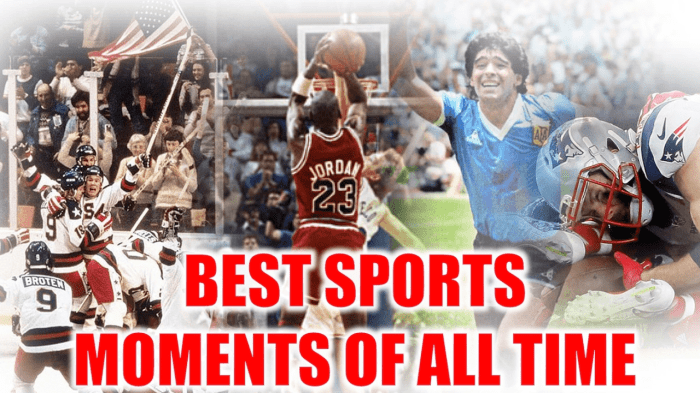 Best sports finishes of all time