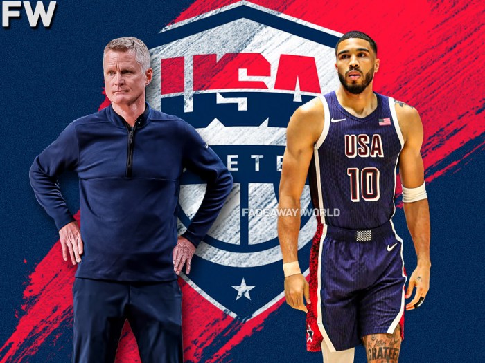 Usa hc kerr felt like an idiot not playing jayson tatum vs serbia will play wed
