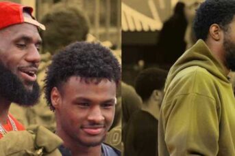 Clippers paul george praises bronny james savviness compares him to jrue holiday