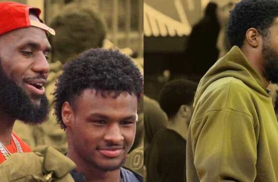 Clippers paul george praises bronny james savviness compares him to jrue holiday