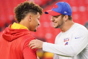Patrick mahomes compares josh allen rivalry to tom brady vs peyton manning matchups