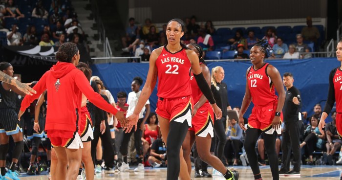 Aces Aces set wnba record with 15 home sellouts includes matchup vs caitlin clark fever