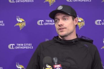 Vikings hc kevin oconnell all options are on the table for qb for week 18