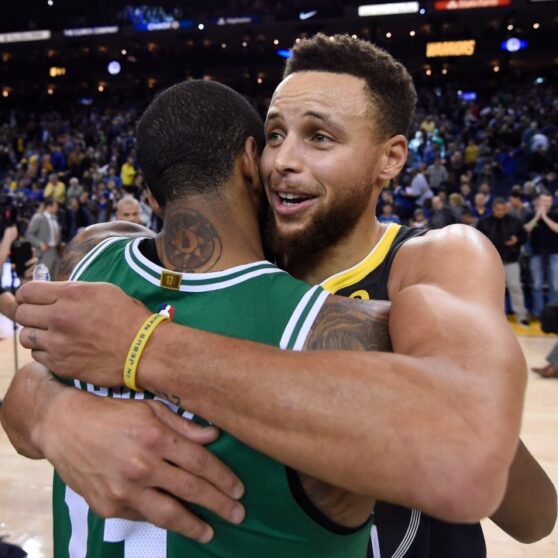 Mavs kyrie irving says steph curry set the bar for nba pgs chasing his legacy