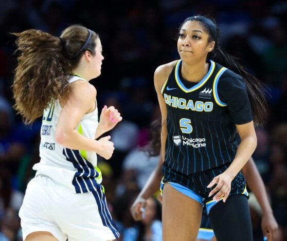 Angel reese wows wnba fans with double double as sky lose chennedy carter struggles