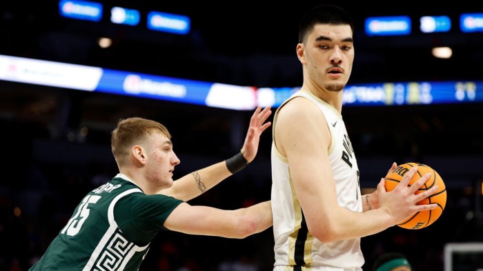 Purdues zach edey ive just got to play better after national title loss to uconn