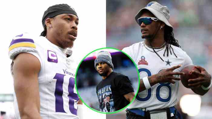 Cowboys rumors ceedee lamb likely waiting on justin jefferson amid contract talks