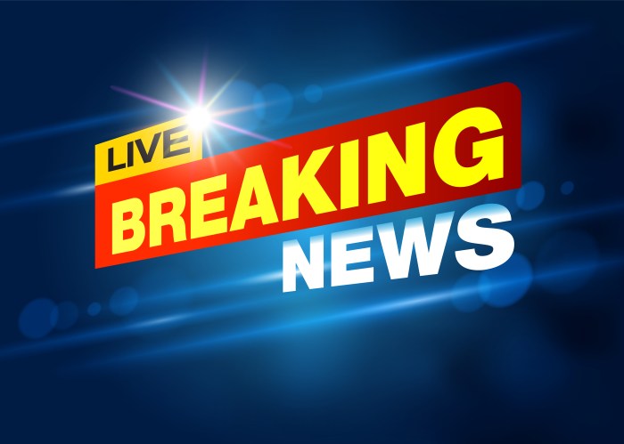 Live breaking news in english