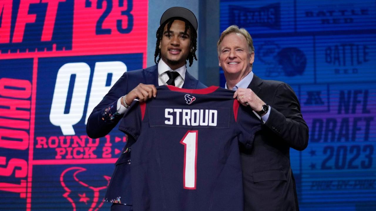 Texans cj stroud really an honor to share the field with ravens lamar jackson