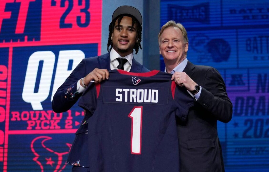 Texans cj stroud really an honor to share the field with ravens lamar jackson