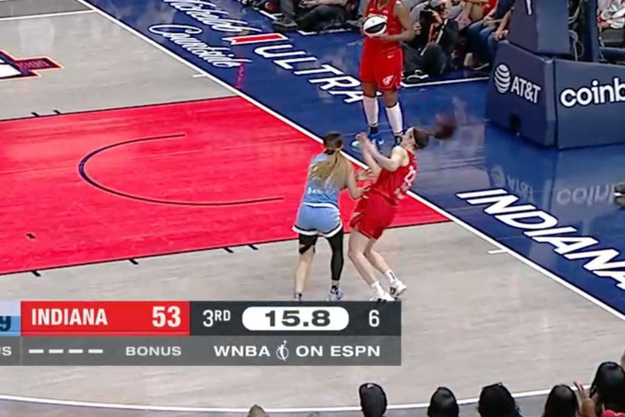 Sky hc chennedy carters foul on caitlin clark was not appropriate