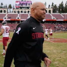 Former stanford hc david shaw interviews for chargers job amid jim harbaugh rumors