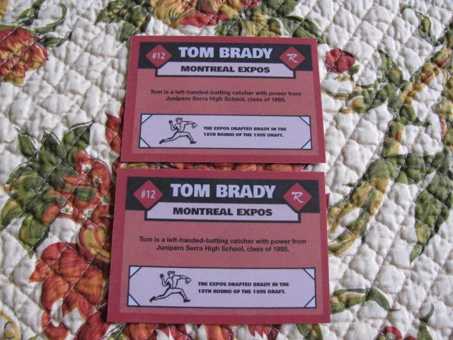 Nfl legend tom bradys autographed expos card sells for 159k at auction