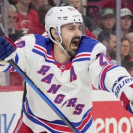 Chris kreider immortalizes his rangers legacy with series ending hat trick vs canes