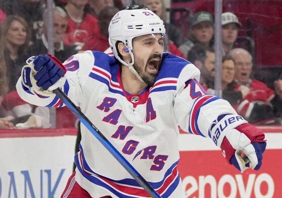 Chris kreider immortalizes his rangers legacy with series ending hat trick vs canes